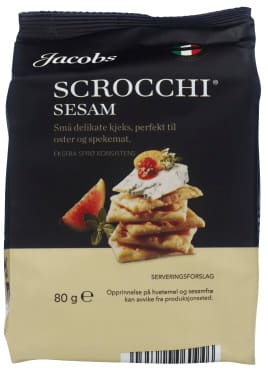 Scrocchi Sesam 80g Jacobs Utvalgte