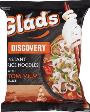 Instant Noodles Tomyum Gl.Fri 65g Glads