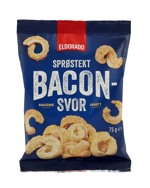 Eldorado Sprøstekt Baconsvor 75gDATODEAL!