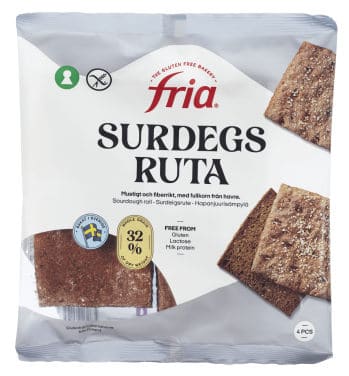 Surdeigsruter glutenfri 280g Fria