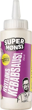Hvitløkskebabsaus 250ml Super Mønsj
