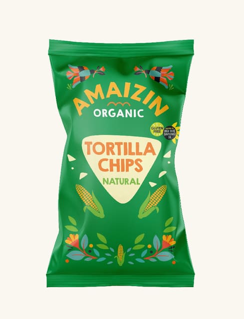 Tortillachipsmais, 150 g, økologisk, Amaizin