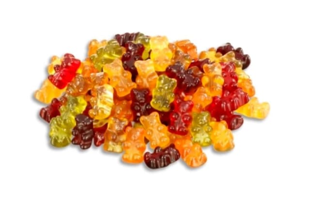 Gummibjørner u/gelatin1,25kg,økologisk, Ökovital