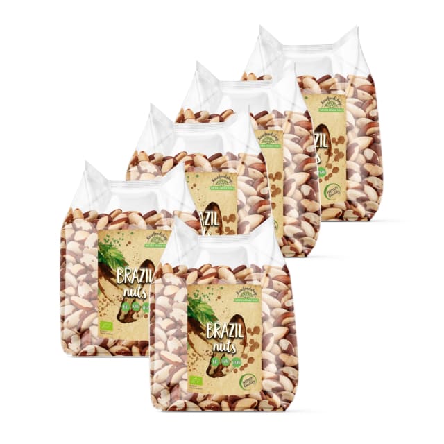 Paranøtter Premium RAW ØKO 1kg x 5 pakker