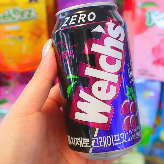 Welch's Zero Drue Soda 355ml (NONGSHIM)