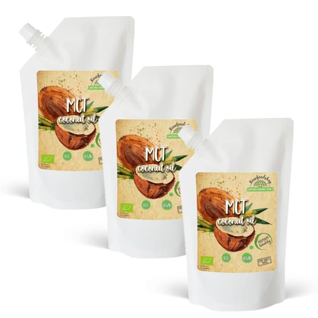 Kokosolje MCT ØKO 500ml x 3 pakker