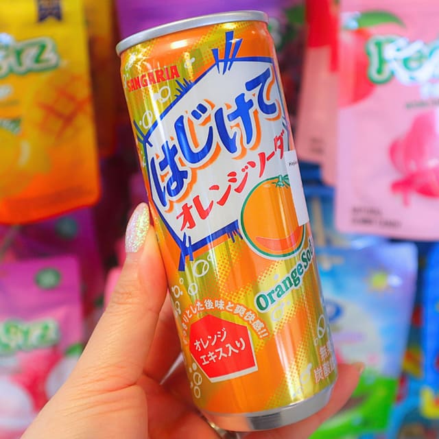 Hajikete Orange Soda 250ml (SANGARIA)