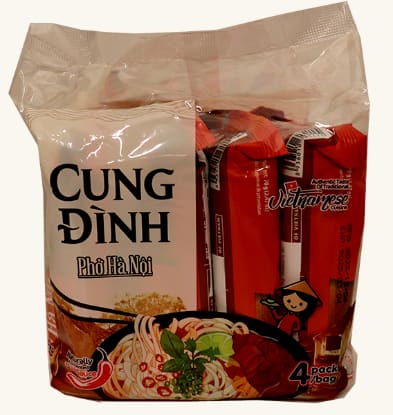 Rice Noodle Pho Beef 4x70 g