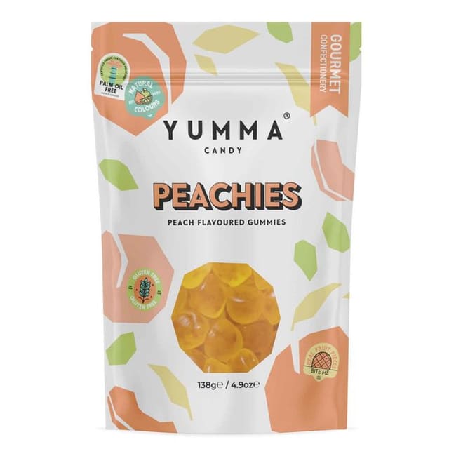 Yumma Peachies Gummies 138g - BF: 31.12.2025