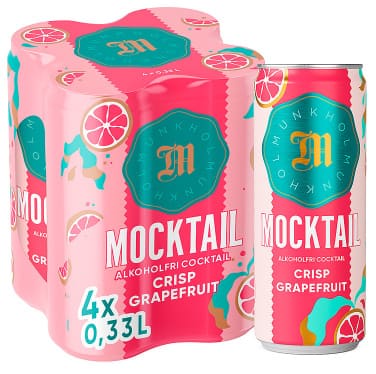 Munkholm Mocktail Grapefruit 0,33lx4 boks