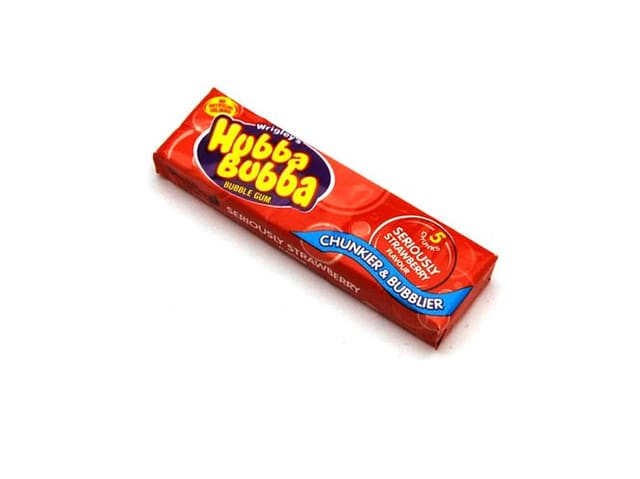 Hubba Bubba Strawberry 35g (Datotilbud)