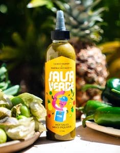 Heartbeat Hotsauce Salsa Verde - Mild Sterk Smaksrik Salsa med Serrano, Jalapeño og Poblano Chili 177 ml (Canada)