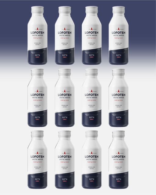 Lofoten Arctic Water Sparkling Water 12x473ml