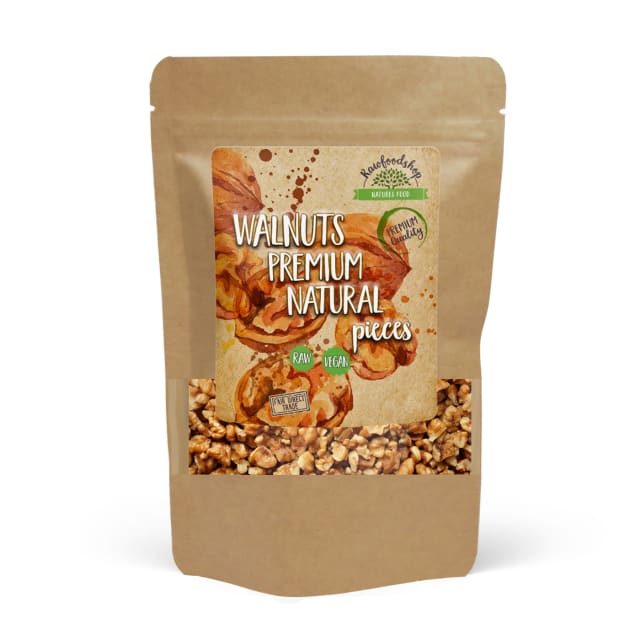 Valnøtter i biter Premium RAW 250g