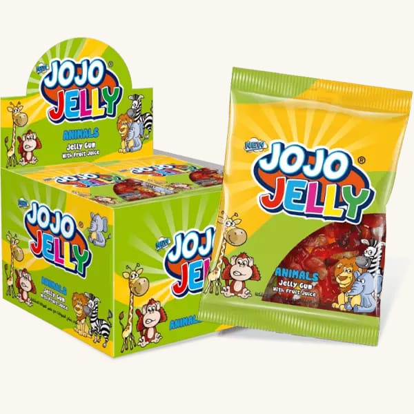 JoJo Jelly Animals 20g x 170stk | Storpakk