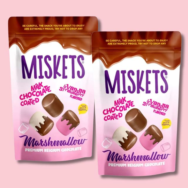 Milk Chocolate Covered Marshmallow 80g (MISKETS)