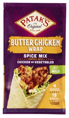 Butter Chicken Kryddermix til Wrap 25g Pataks