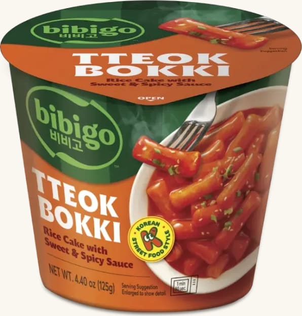 Bibigo Tteokbokki Cup Sweet & Spicy 125g