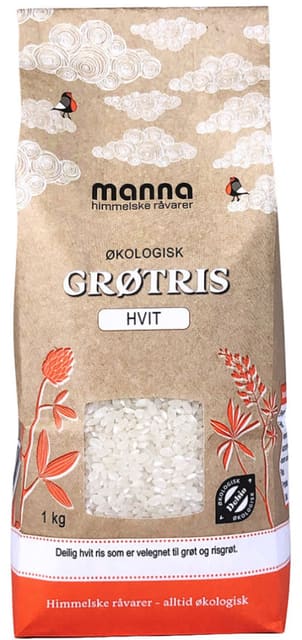 Grøtris hvit 1 kg