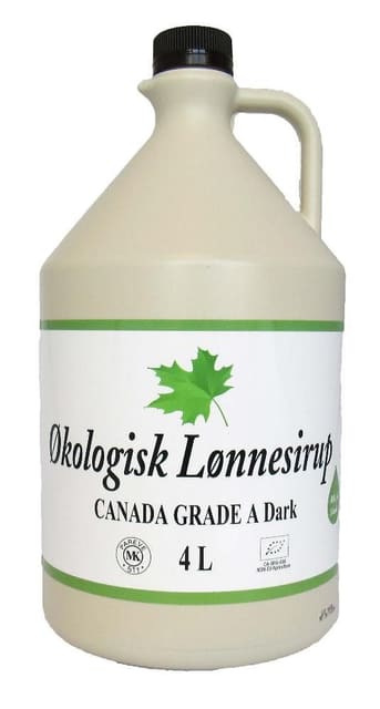 Lønnesirup4 l / 5,28 kg, økologisk