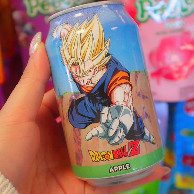 Dragon Ball Z Soda Vegito Apple Flavour 330ml (KAWAJI)