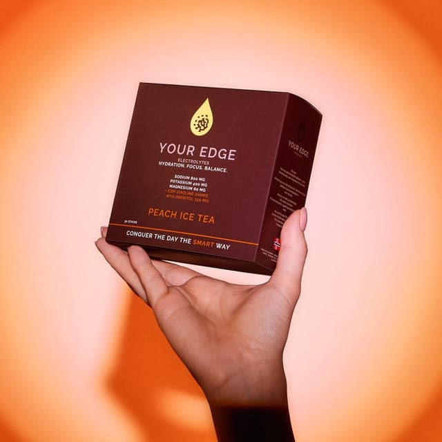 Your Edge Elektrolytter + CDP-Choline 30pk | 4 ulike smaker