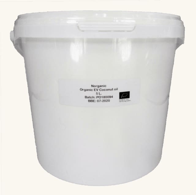 Kokosoljeextra virgin, 5 l, økologisk