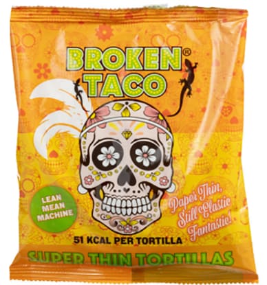 Broken Taco Thin Tortillas 160g