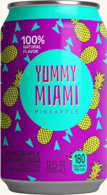Yummy Miami Pineapple 355ml