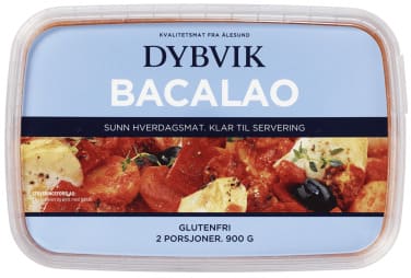 Bacalaogryte Serveringsklar 900g Dybvik