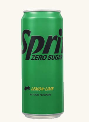 Sprite Zero Sugar Sleek Can 330ml