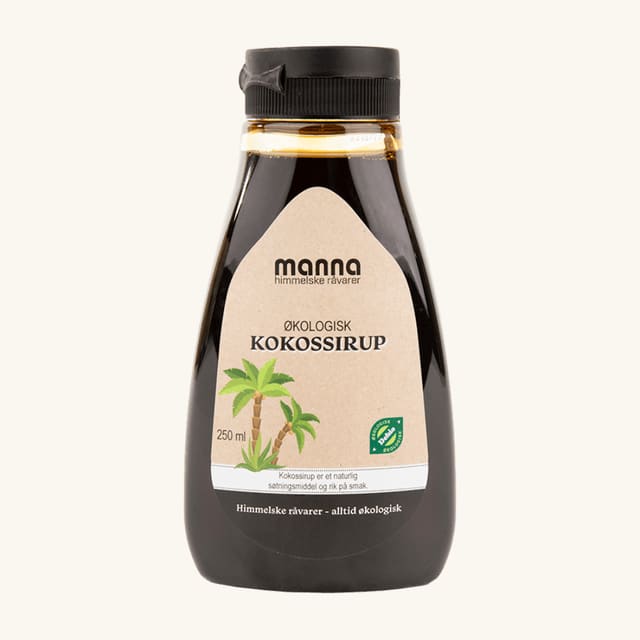 Kokossirup 250 mløkologisk, Manna