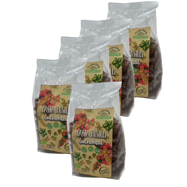 Pasta Bokhvete Fusilli ØKO 250g x 5 pakker