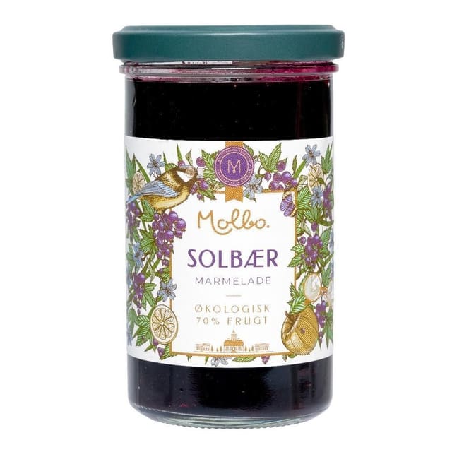 Syltetøysolbær, 290 g, økologisk, Rømer Vegan