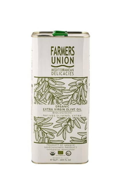 Olivenolje extra virgin5 l, økologisk, Farmers U