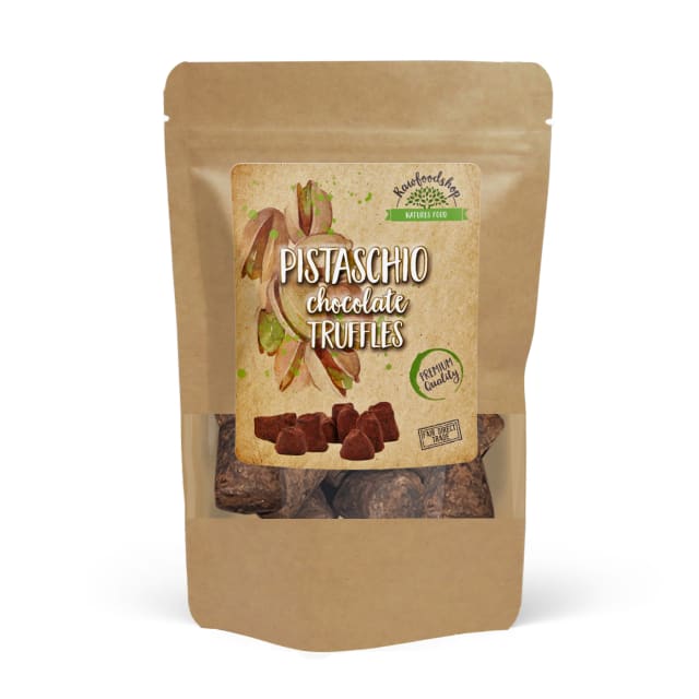 Sjokoladetrøffel Pistasj 100g