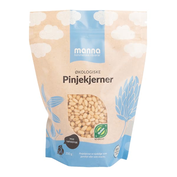 Pinjekjerner250 g, økologisk, Manna
