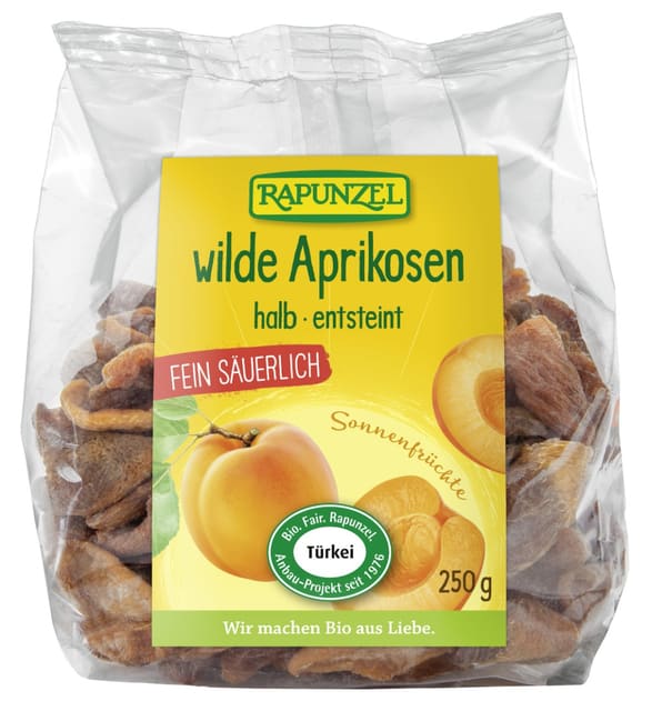 Vill aprikos250 g, økologisk, Rapunzel