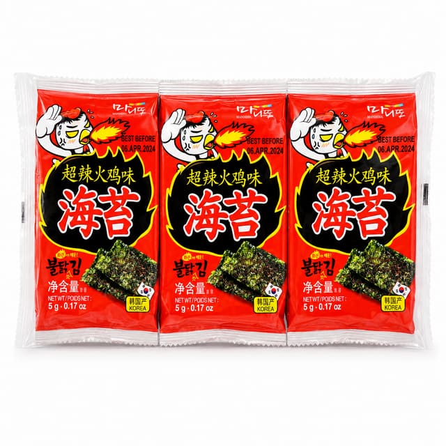 Surasang Crispy Spicy Seaweed 15g