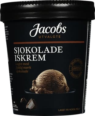 Sjokolade Iskrem 500ml Jacobs Utvalgte