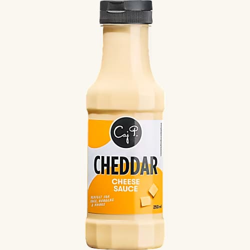 Caj P Cheddar Ostesaus 250ml