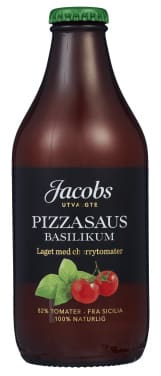 Pizzasaus Basilikum 330g Jacobs Utvalgte