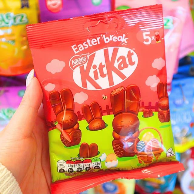 Kit Kat Bunny Milk Chocolate Easter Figure Sharing Bag 55g