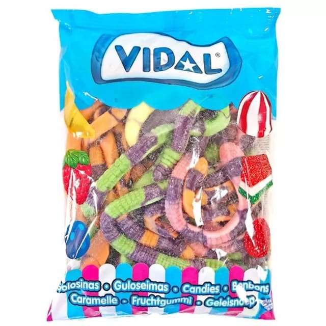 Vidal vingummi Anaconda slanger 1kg