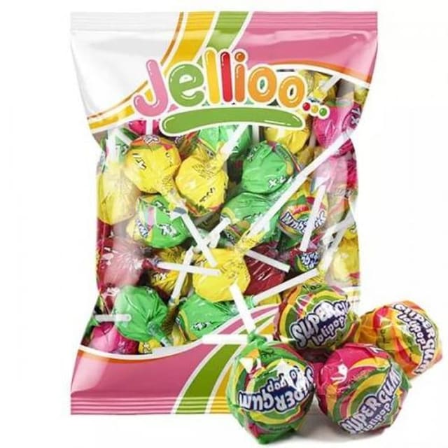 Super Gum Lollipop Gum Mix 53st 954g