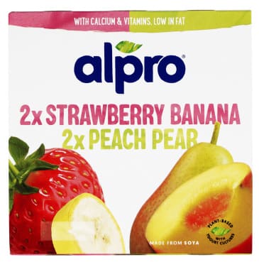 Soyagurt Mixed Fruit 4x125g Alpro