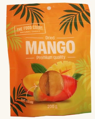 Tørket Mango The Food Court 200g