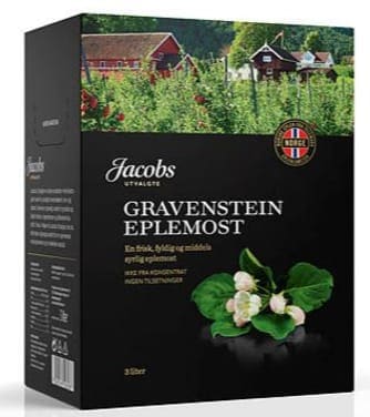 Eplemost Gravenstein 3l Bib Jacobs