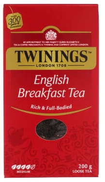 English Breakfast Tea 200g Twinings