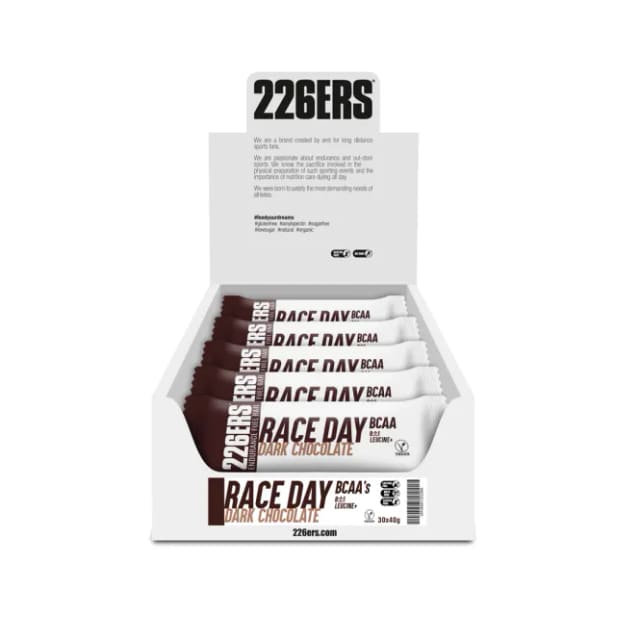 226ERS - Race Day Bar BCAA Dark Chocolate 40g